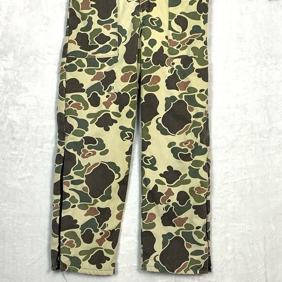 Walls Youth Insulated Vintage Coveralls Size 14 Reg Camo Blizzard -Pruf USA - Picture 3 of 10